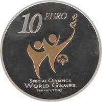 Irland 10 Euro 2003 - Special Olympics - Silber PP...