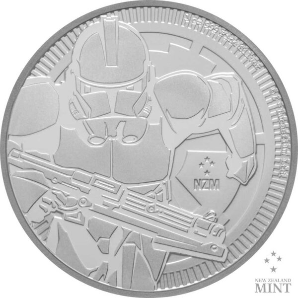 Niue Star Wars 2019 - Clone Trooper - 1 oz Silber