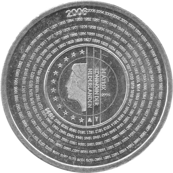 Niederlande 5 Euro 2006 - 200 Jahre Finanzbehörde - Silber