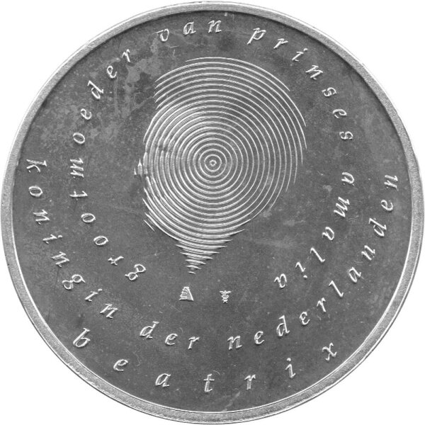 Niederlande 10 Euro 2004 - Geburt von Prinzessin Catharina Amalia - Silber