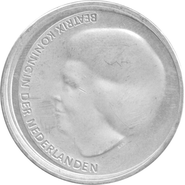 Niederlande 10 Euro 2002 - Königliche Hochzeit von Willem-Alexander und Maxima - Silber