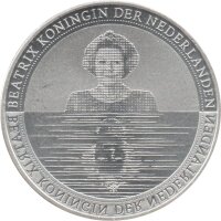 Niederlande 5 Euro 2010 - Wasserland - Ku-Ni versilbert Coincard