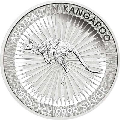 Australien Känguru 2016 1 oz Silber