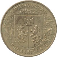 Polen 2 Zlote 2004 - Woiwodschaft Karpatenvorland - Messing