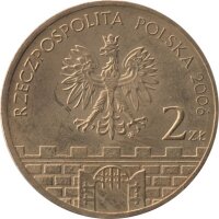 Polen 2 Zlote 2006 - Historische Städte "Salzberg" - Messing