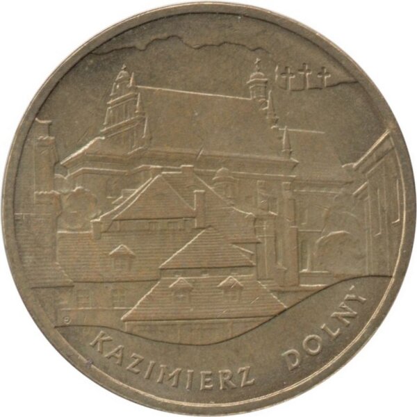 Polen 2 Zlote 2008 - Kazimierz Dolny - Messing
