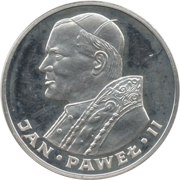 Polen 100 Zlotych 1982 - Papstbesuch - Silber