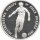 Polen 500 Zlotych 1987 - VIII. Fußball EM 1988 in Deutschland - Silber PP