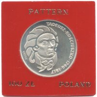 Polen 100 Zlotych 1976 PROBE - Tadeusz Kościuszko -...