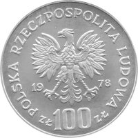 Polen 100 Zlotych 1978 PROBE - Adam Mickiewicz - Silber PP in Originalkapsel