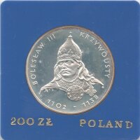 Polen 200 Zlotych 1982 - Herzog Bolesław III....