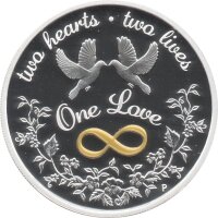 Australien 1 Dollar 2020 - One Love - 1 oz Silber PP