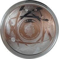 Australien 5 Dollars 2019 -  Die Erde und mehr "Der Mond" - 1 oz Silber PP gewölbt