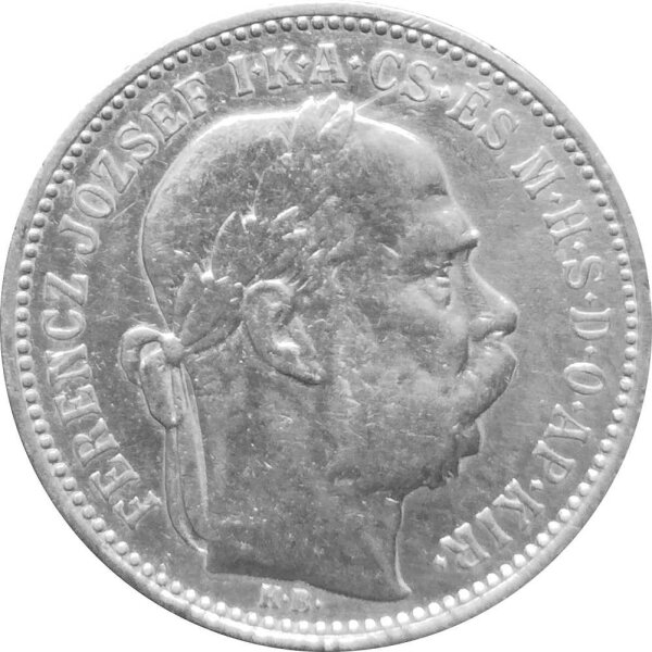 Ungarn 1 Korona 1892 - 1906 Franz Joseph I