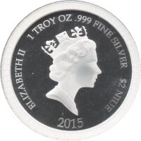 Niue 2 Dollars 2015 - The Godfather "Der Pate" - 1 oz Silber PP