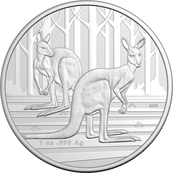 Australien Känguru RAM 2024 1 oz Silber