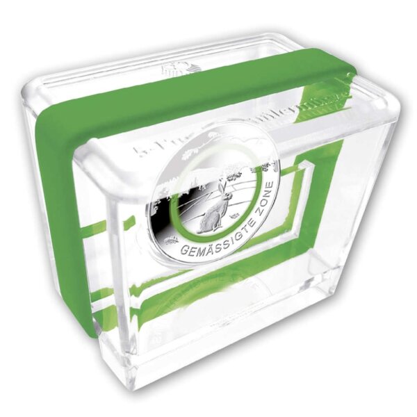 Deutschland 5 Euro 2019 "Gemäßigte Zone" A - J - Polierte Platte