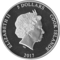 Cook Islands 5 Dollars 2017 - Spiderman "Homecoming" - 1 oz Silber PP