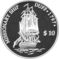 Solomon Islands 10 Dollars 2000 - Missionsschiff...