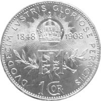Österreich 1 Krone 1908 Franz Joseph I