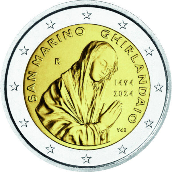 San Marino 2 Euro 2024 "Ghirlandaio"
