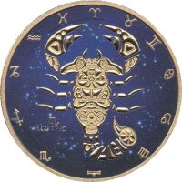 Tokelau 5 Dollar 2021 - Sternzeichen "Skorpion"...