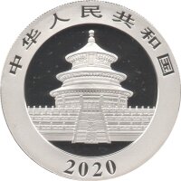 China 10 Yuan 2020 - Goodbye COVID-19 - Silber PP coloriert