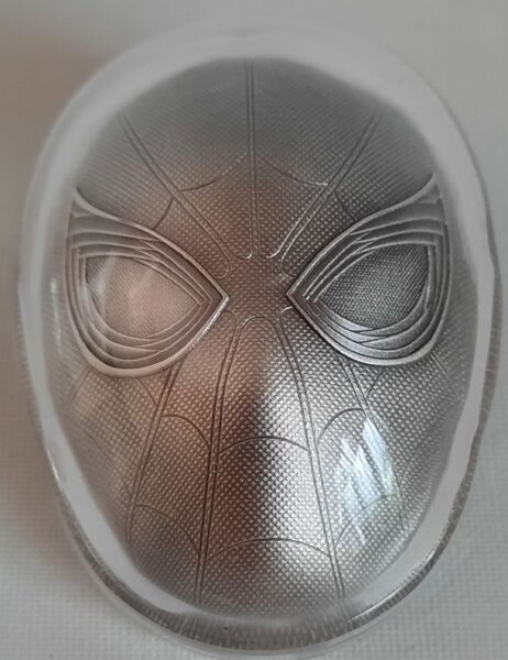 Fiji 5 Dollars 2019 - Spiderman Mask - 2 oz Silber Antik Finish