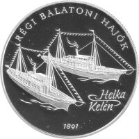 Ungarn 2.000 Forint 1997 - Alte Balaton-Schiffe...