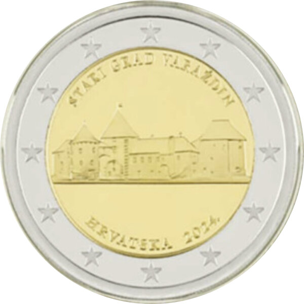 Kroatien 2 Euro 2024 "Altstadt von Varazdin"