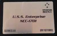 Neuseeland 2018 - USS Enterprise - Silber Antik Finish
