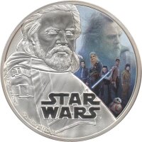 Niue 2 Dollars 2017 - Star Wars "Luke Skywalker" - 1 oz Silber PP teilcoloriert