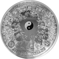 Samoa Gigant Panda 2018 1000 Gramm Silber - 35....