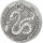 Ruanda Lunar 2025 Jahr der Schlange 1 oz Silber