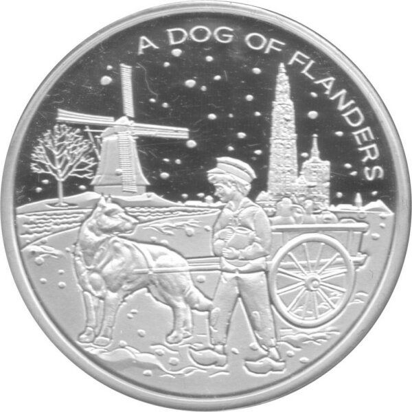 Belgien 20 Euro 2010 - Ein Hund von Flandern - Silber PP