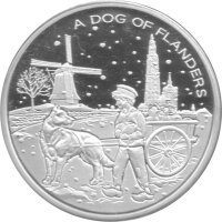 Belgien 20 Euro 2010 - Ein Hund von Flandern - Silber PP