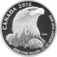 Kanada Weißkopfseeadler 2015 Proof Set - 1 oz - 1/2 oz - 1/4 oz - 1/10 oz Silber