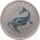 Kanada 25 Cents 2013 - Dinosaurier "Tylosaurus pembinensis" - Ku-Ni  teilcoloriert