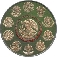 Mexiko Libertad 2018 1 oz Silber - coloriert