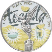 Mexiko Libertad 2018 1 oz Silber - coloriert