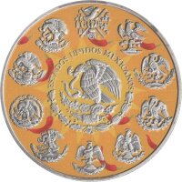 Mexiko Libertad 2018 1 oz Silber - coloriert