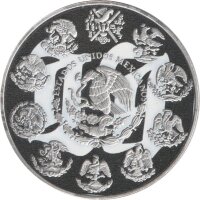Mexiko Libertad 2019 1 oz Silber - coloriert
