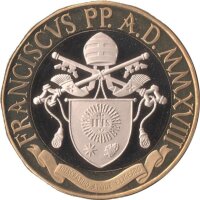 Vatikan 5 Euro 2018 - Kuppel von Santa Maria del Fiore - BiMetall PP