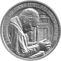 Vatikan Medaille 2016 - Heiliges Jahr der Barmherzigkeit - Silber
