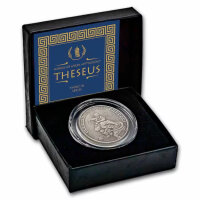 Niue Helden der Griechischen Mythologie Theseus 2024 - 1 oz Silber | Antik Finish