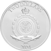 Niue Helden der Griechischen Mythologie Theseus 2024 1 oz Silber