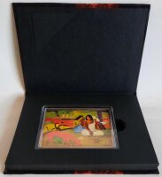 Cook Islands 1/4 Dollar 2016 - Museum Collection "Arearea" - Kupfer - silberplatiert - coloriert