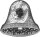 Niue 2 Dollars 2012 - Christmas Bell - 1 oz Silber PP mit Swarovskikristall