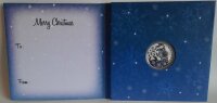 Australien 1 Dollar 2012 - Christmas Locket Coin - 1 oz Silber PP mit Halbedelsteinen