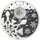Australien 1 Dollar 2012 - Christmas Locket Coin - 1 oz Silber PP mit Halbedelsteinen